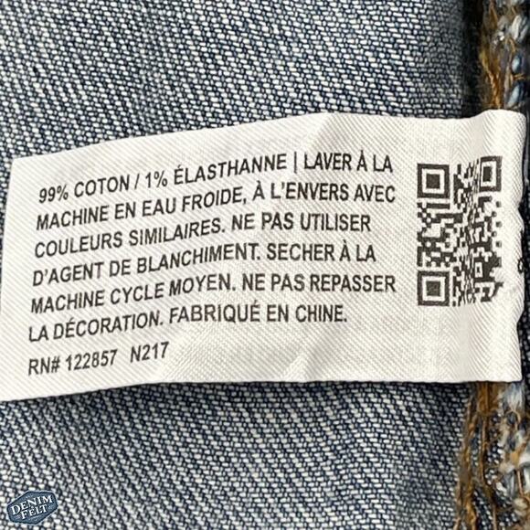 Jim Beam Unisex Medium Wash Denim Button Up Trucker Jean Jacket | NEW!! - Picture 11 of 11